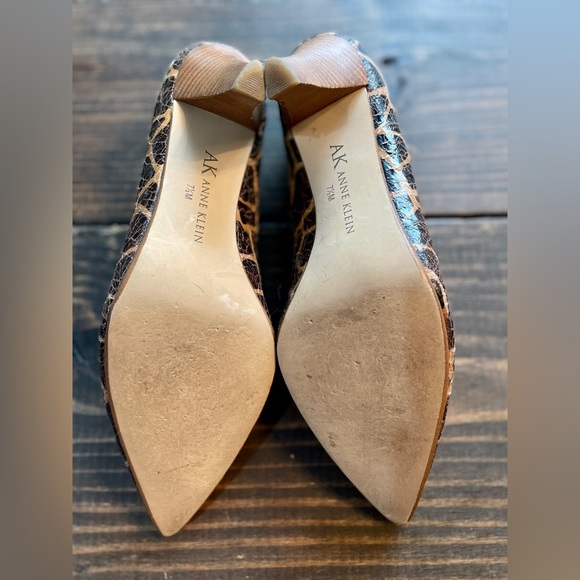 AK Anne Klein iFlex Animal Print Pump 7.5 M - Picture 3 of 5